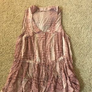 Sass & Bide pink dress with hood sz8